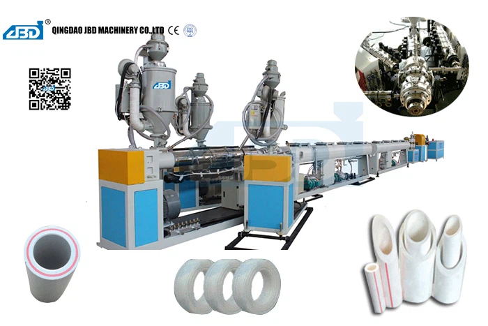PPR/PE/PP/PE-RT/PE-X Single Layer Or Multi-Layer Pipe Extrusion Production Line